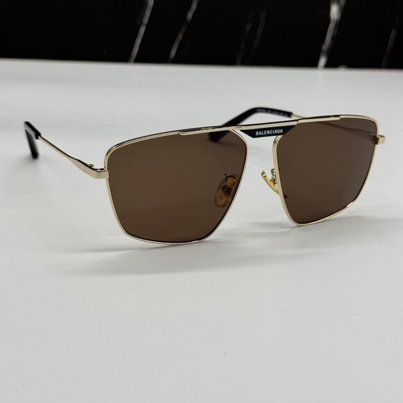 NEW BALENCIAGA SUNGLASSES UNISEX BALENCIAGA BB0246SA 003 EYEWEAR main image 12
